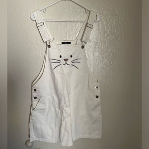 Forever 21 Cat Overall Dress